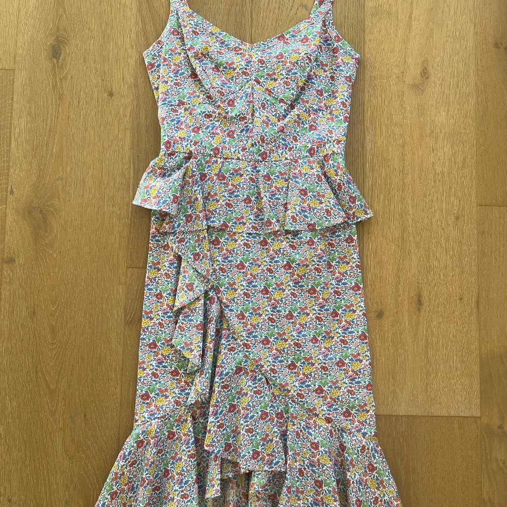Liberty x J.Crew floral dress size 0